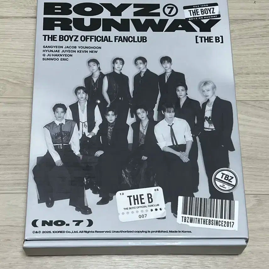 더보이즈 팬클럽 더비7기 키트