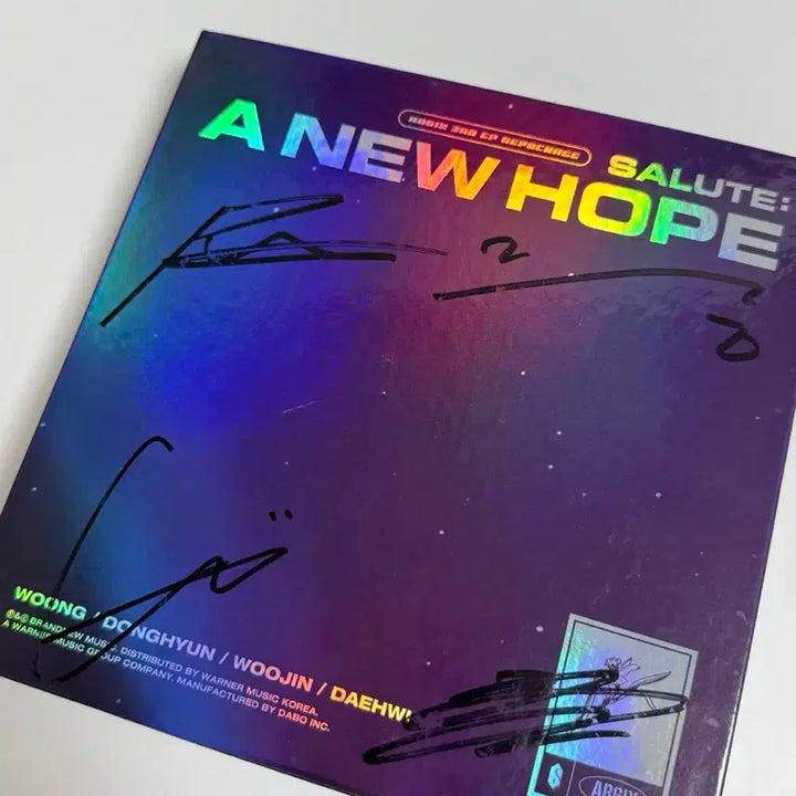 비매) 에이비식스 AB6IX 친필 싸인 앨범