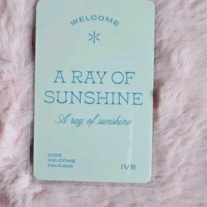 IVE아이브 시즌그리팅 포카 -원영-