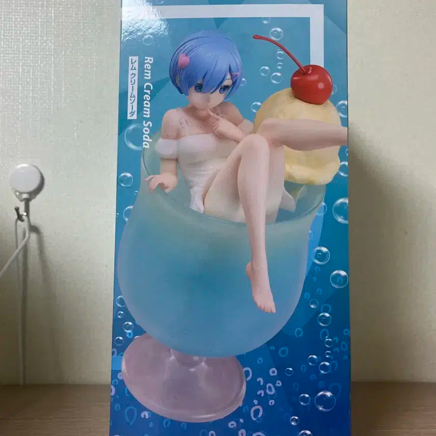 Re 제로부터 렘 피규어 Elcoco 크림소다