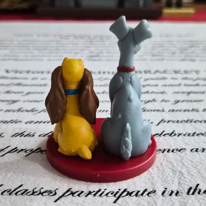 레이디와 트램프 피규어