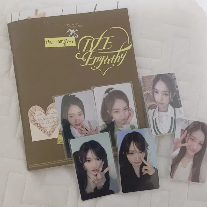 개봉앨범+아이브 이서 파파존스 포토카드