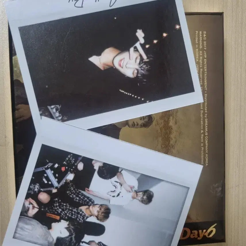 데이식스 선라이즈 앨범 (포카 포함)