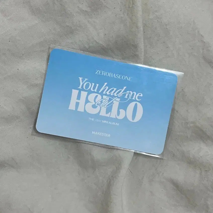 [판매] 제로베이스원 메이크스타 유닛 프리쿠라 포토카드