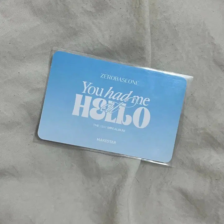 [판매] 제로베이스원 메이크스타 유닛 프리쿠라 포토카드