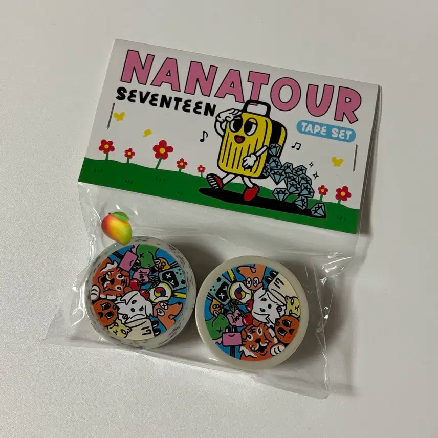 세븐틴 나나투어 마스킹테이프 미개봉