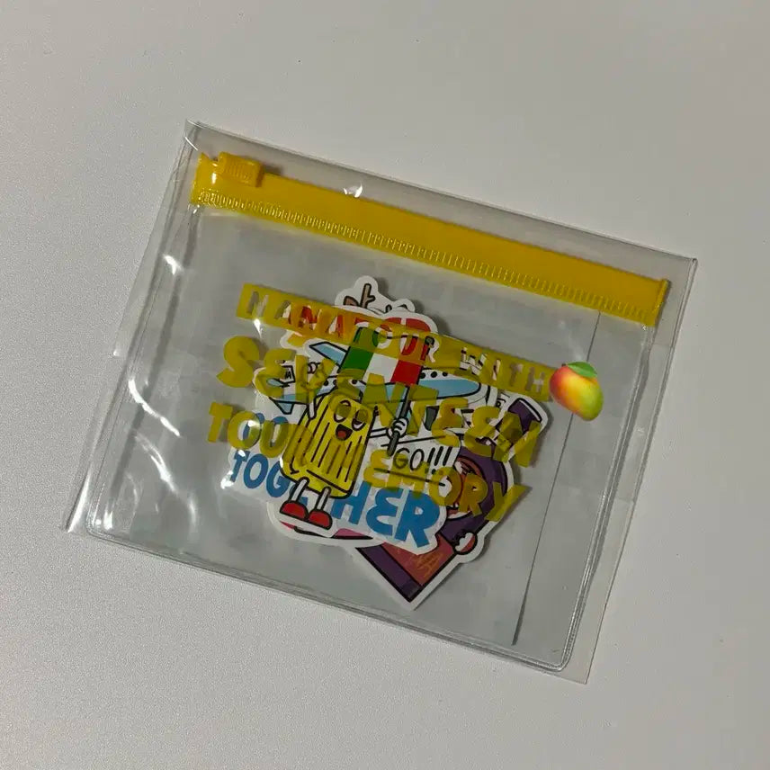 세븐틴 나나투어 스티커 미개봉