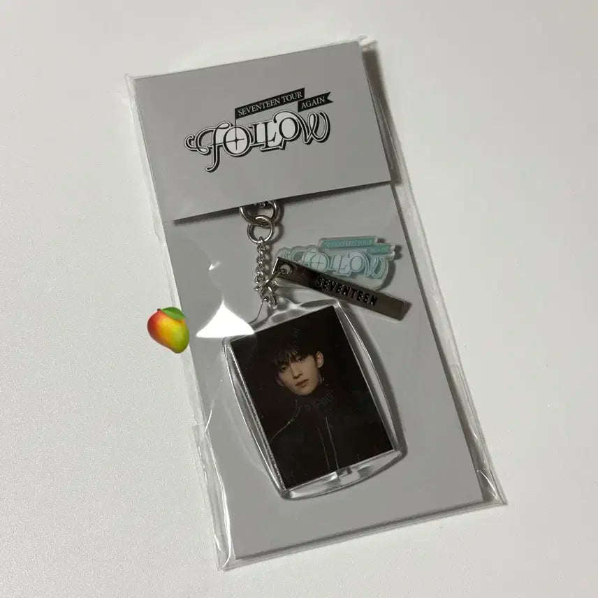 도겸) 세븐틴 팔로우 어게인 포토 키링 미개봉