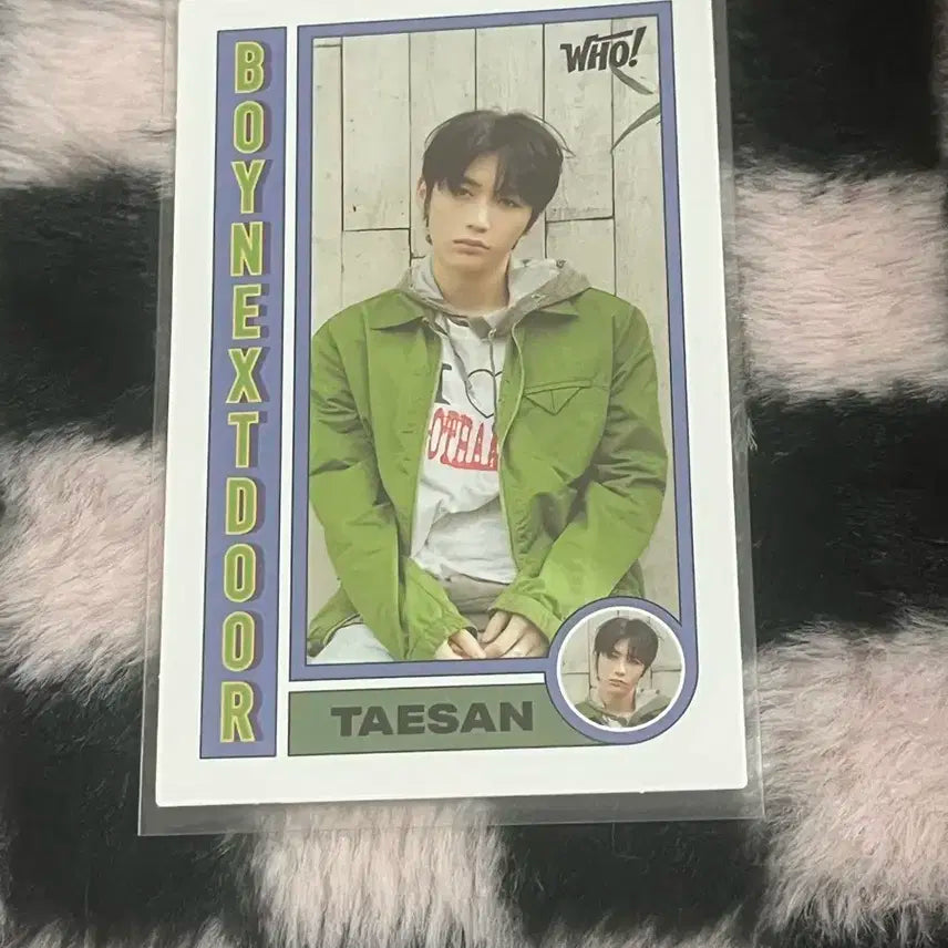 보이넥스트도어 보넥도 태산 위버스 앨범 포토카드 포카 양도합니다!