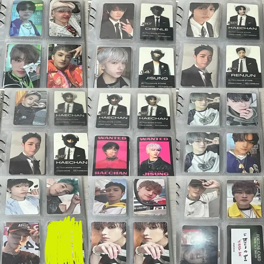 엔시티 앨범 포카 일괄 판매