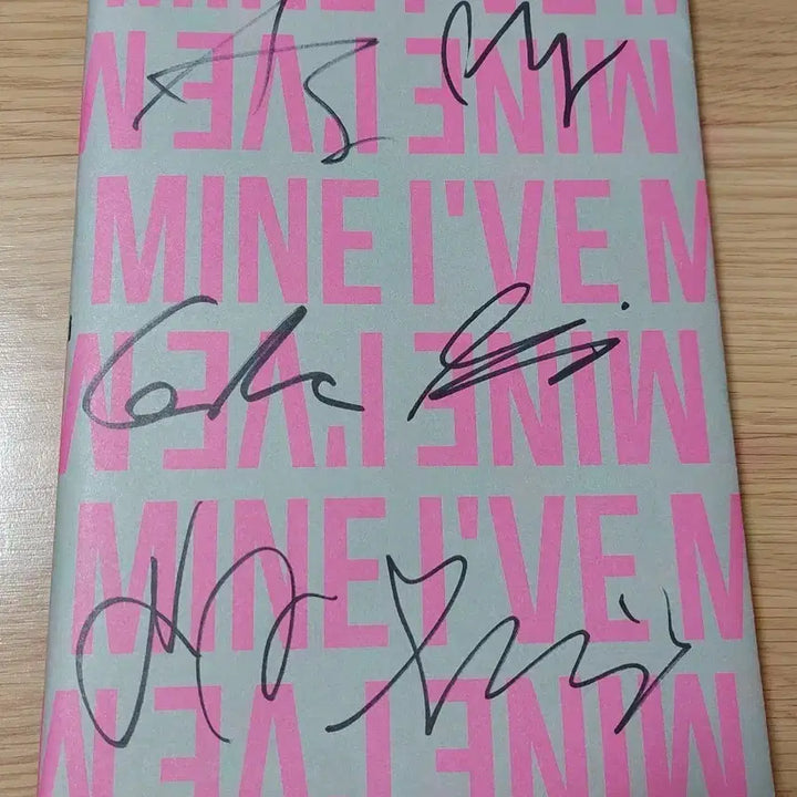 아이브 IVE MINE 친필 사인 비매 앨범 ver. Baddie