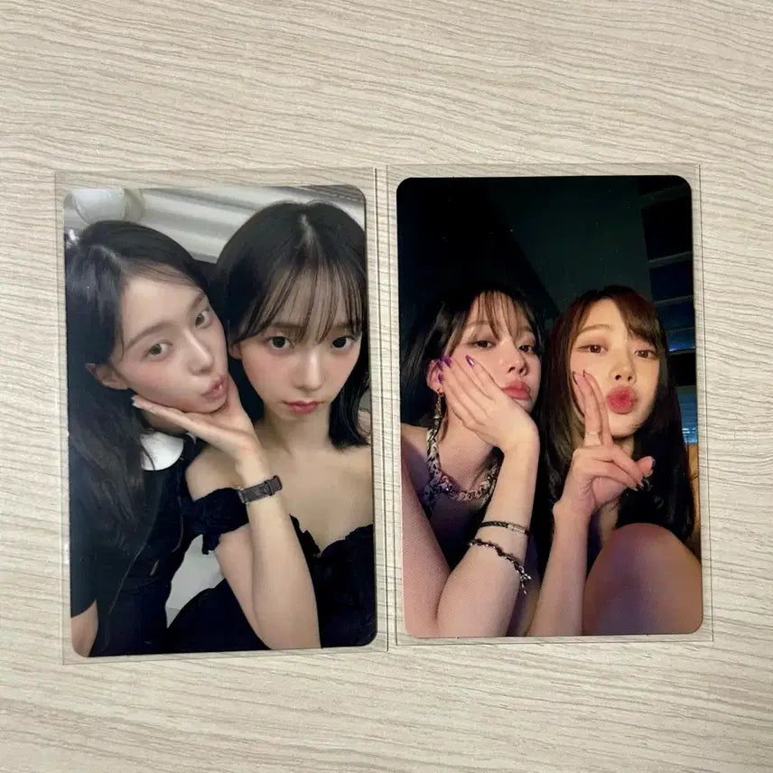 에스파 일본 투어 회장한정 유닛 포카 도쿄 후쿠오카 카리나윈터지젤지민정