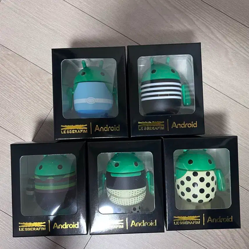 안드로이드 르세라핌 콜라보 5종 세트