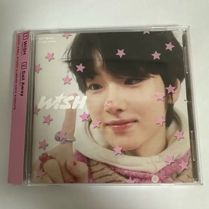 엔시티위시 wish 위시 사쿠야 일본반 개인반 앨범 양도 포카x 띠지o