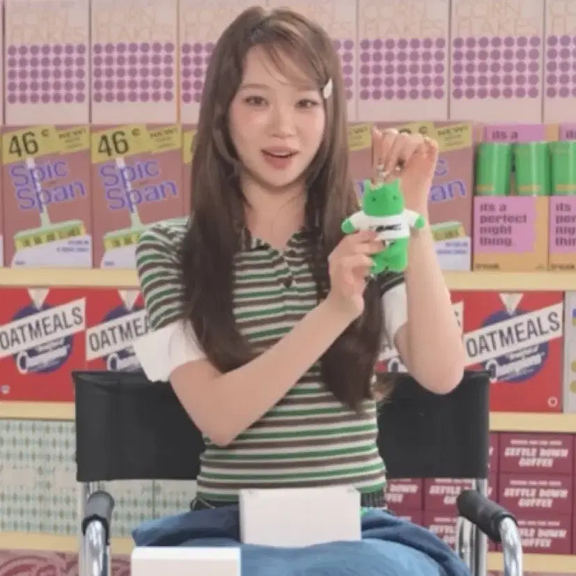 르세라핌 안드로이드 콜라보 봇 인형 키링