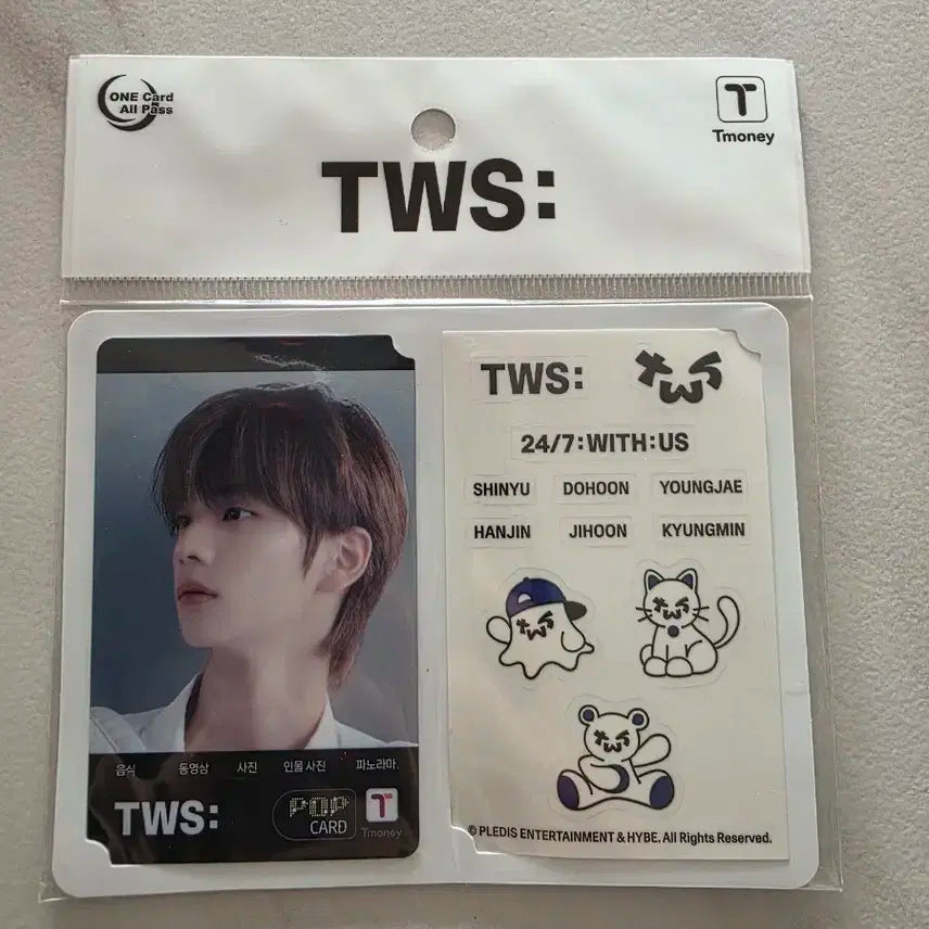 투어스 신유 티머니카드