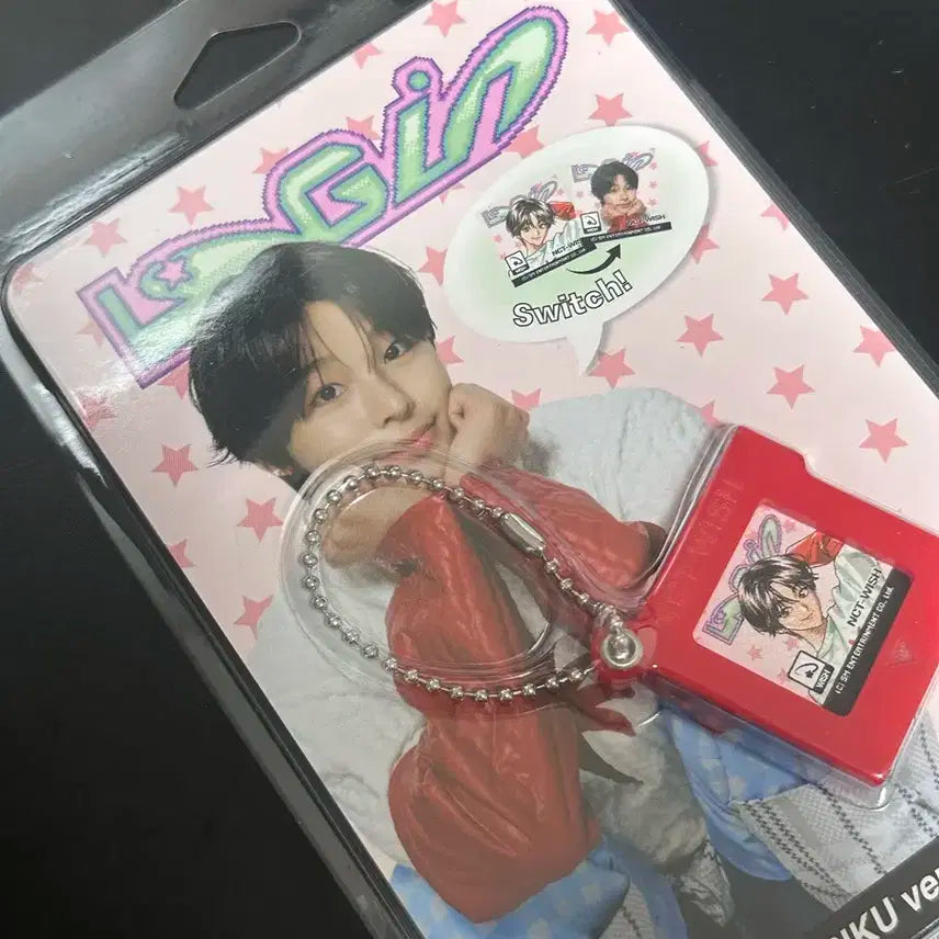 nctwish 엔시티위시 리쿠 login 게임팩 키링