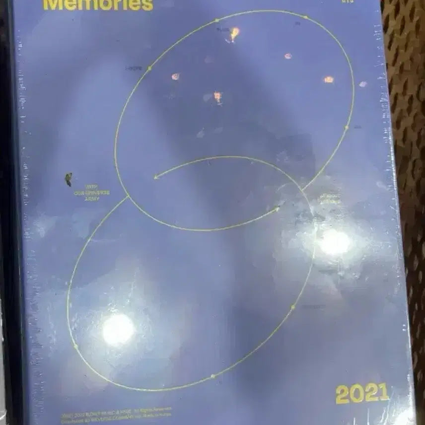 방탄소년단 2021 메모리즈 DVD