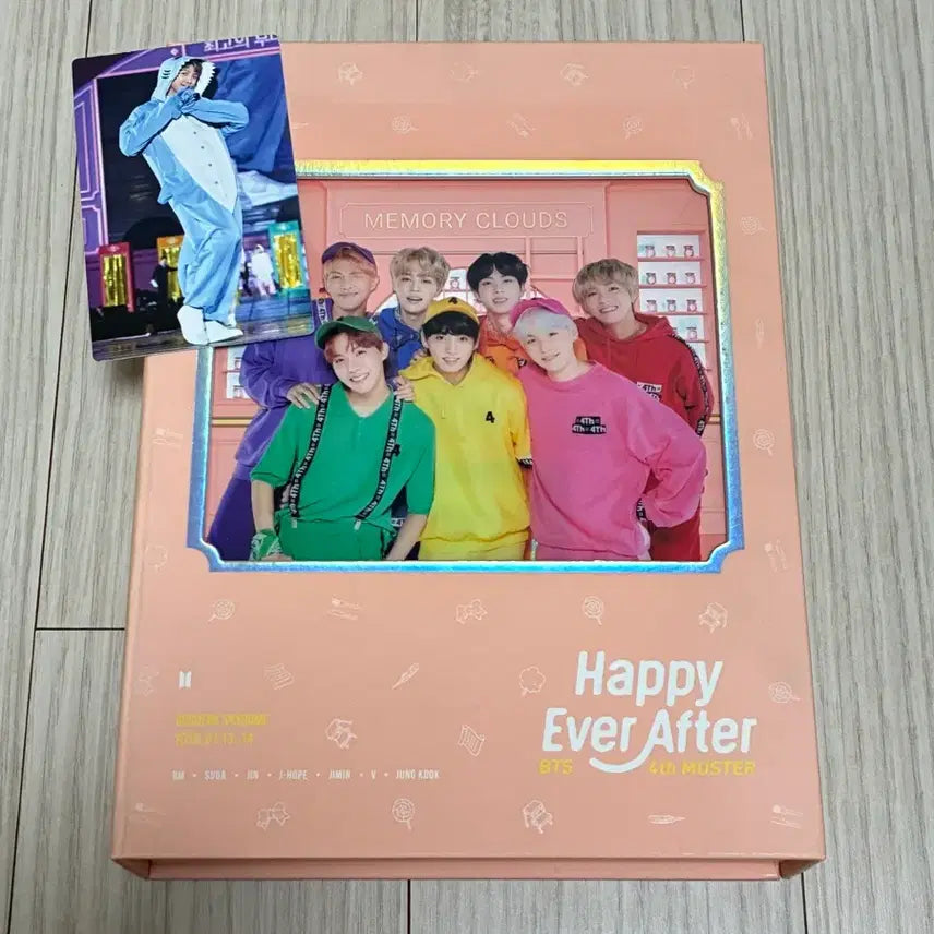 머사터 머스터 4기 디비디(포카 포함) 방탄소년단 bts 머4터 남준