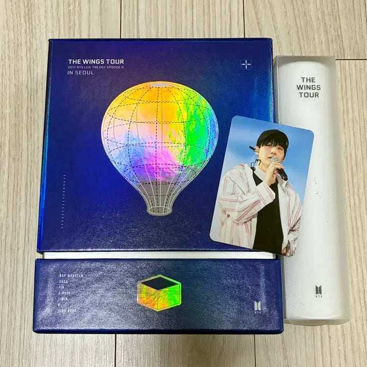 윙즈콘 디비디(포카 포함) 방탄소년단 bts 윙콘 슈가 윤기