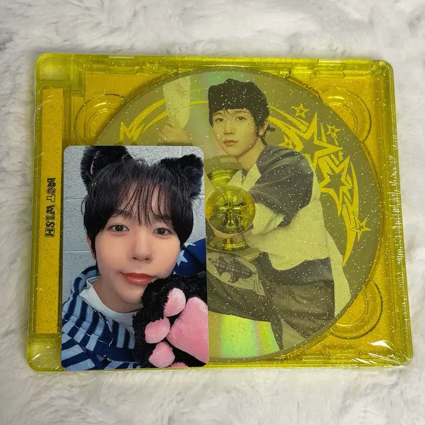 엔시티위시 컬러 인터아시아 럭드 료 포카 + 미개봉 쥬얼 료 앨범