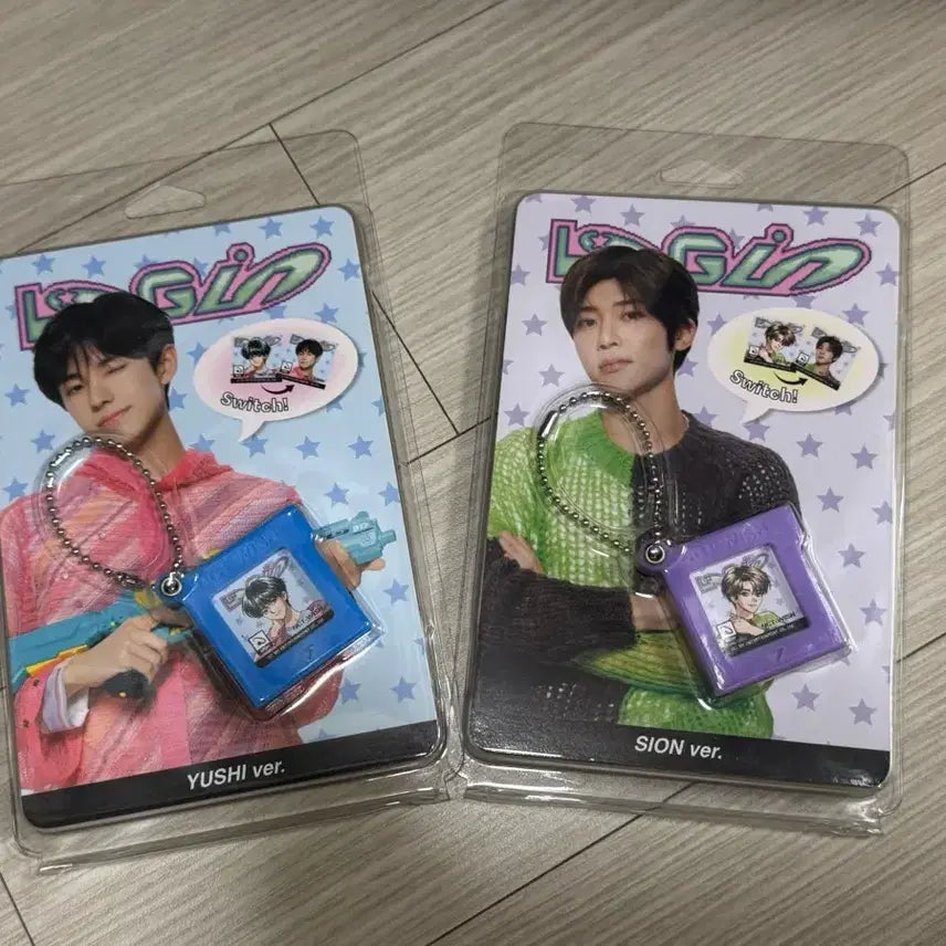 미개봉) 엔시티위시 로그인위시 게임팩키링 유우시 시온