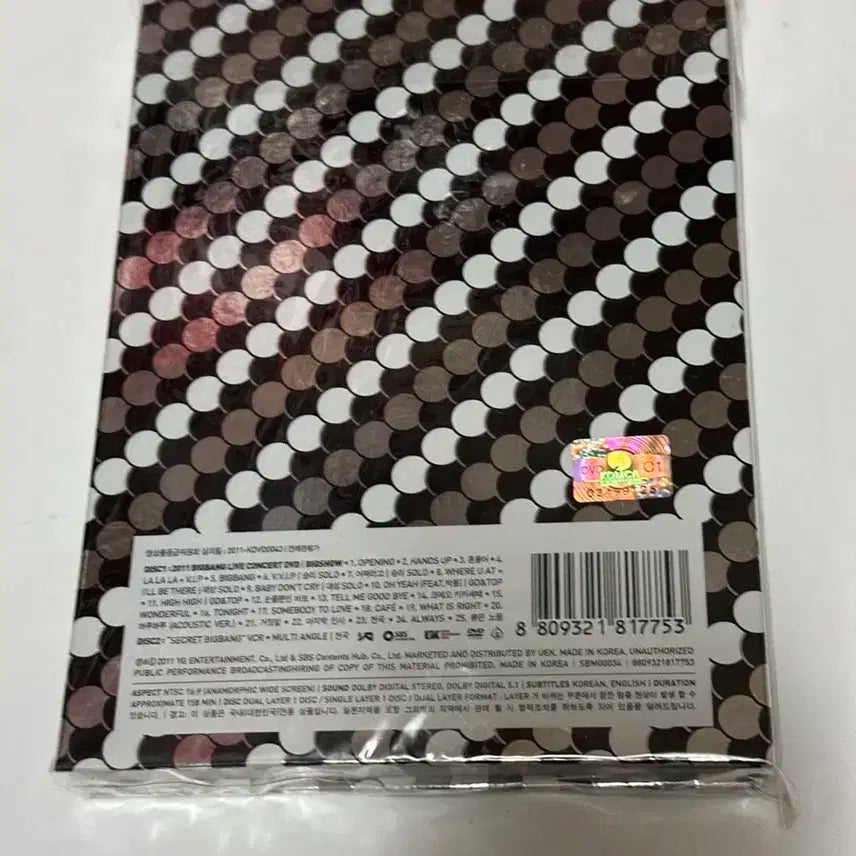 빅뱅 2011 콘서트 DVD : Big Show [초회한정판]