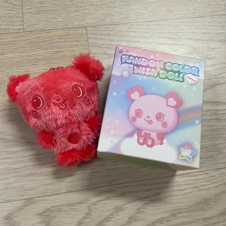 엔시티위시 사쿠야 팡이 컬러위시돌 빨강