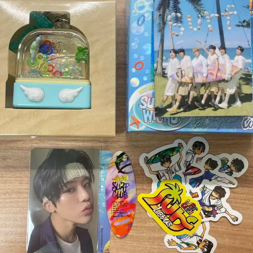 엔시티위시 워터게임기 풀세트 +시온 포카포함