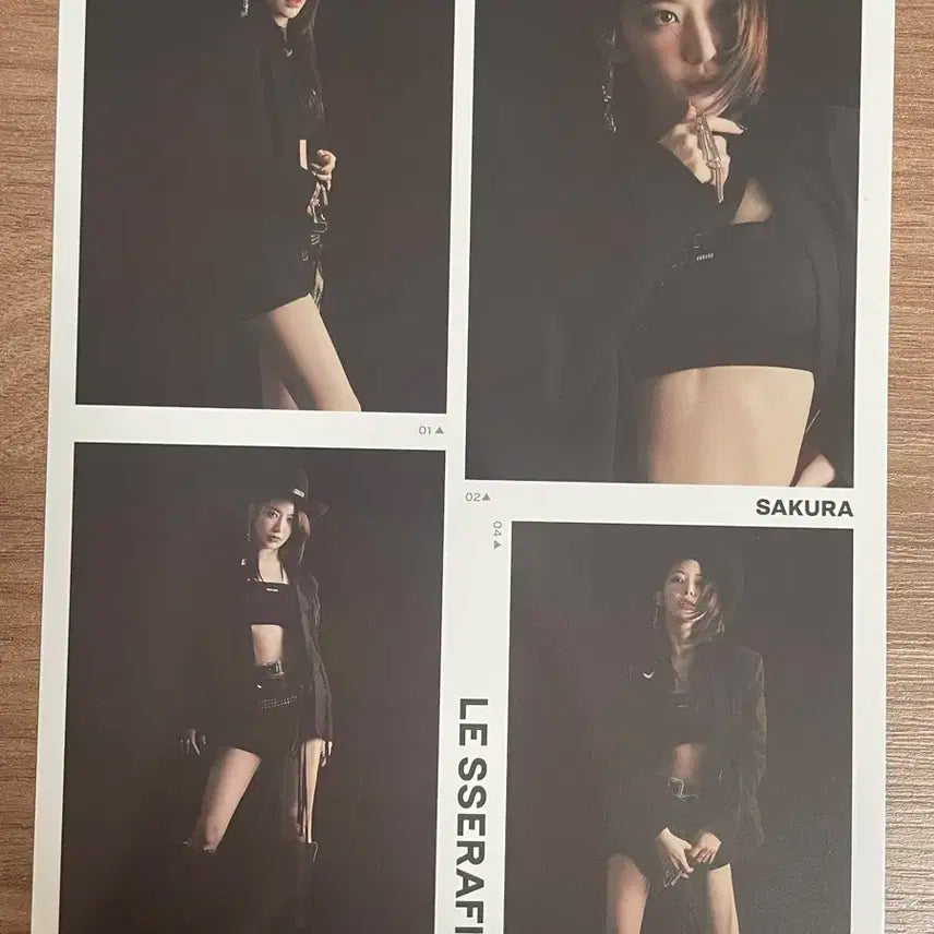 르세라핌 2023 S/S 언포기븐 포토세트