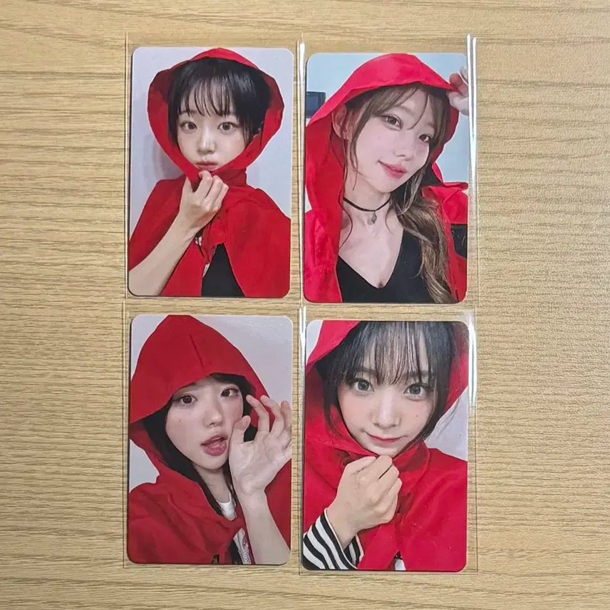 Qwer 눈물참기 마이스타굿즈 빨간망토 포카 미공포