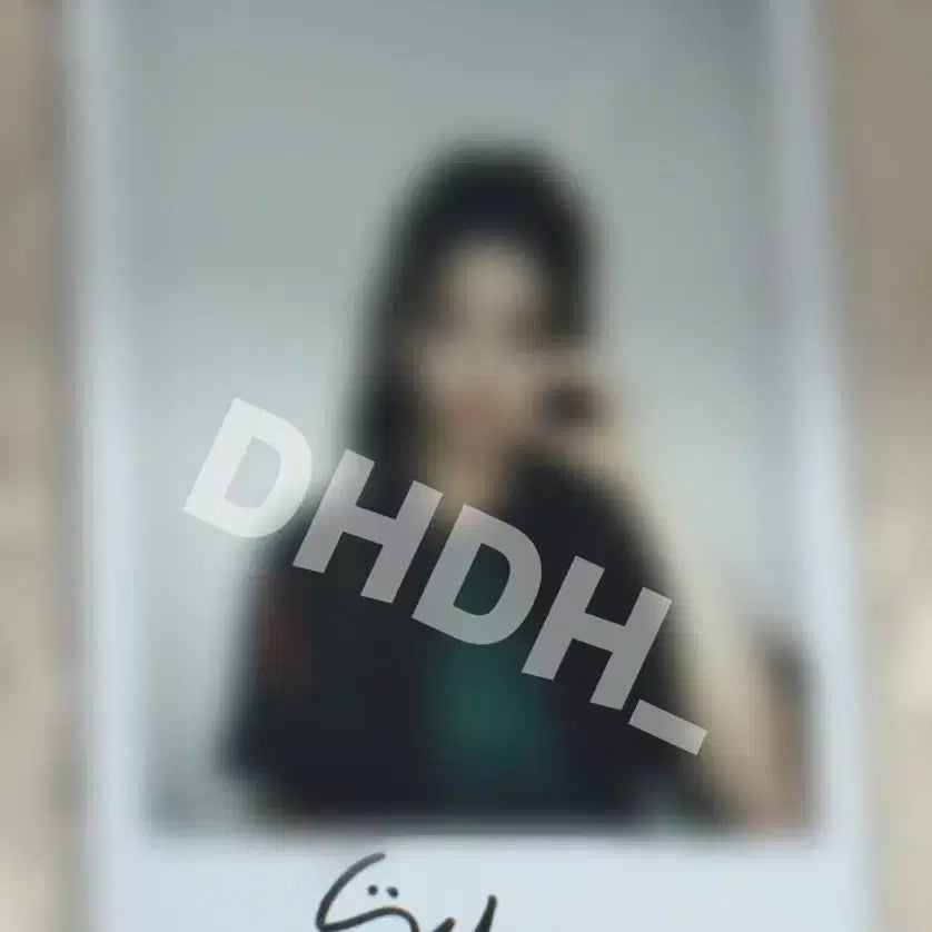 230331 엔믹스 nmixx 설윤 친필 싸인 폴라로이드