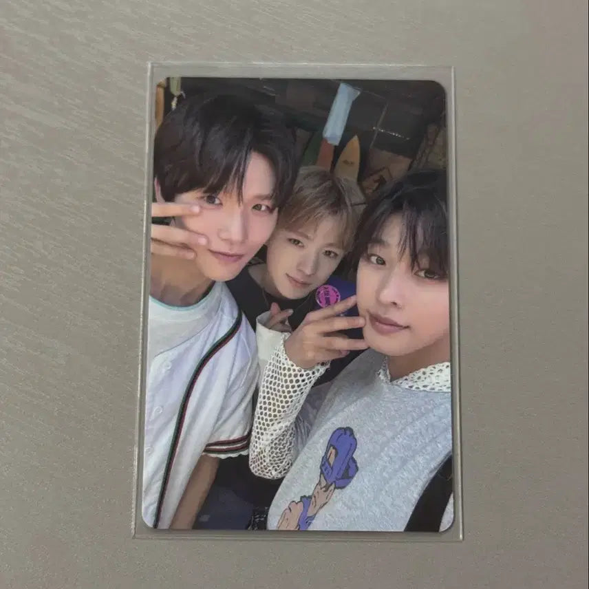 엔시티 위시 컬러 트레카 유닛 포카