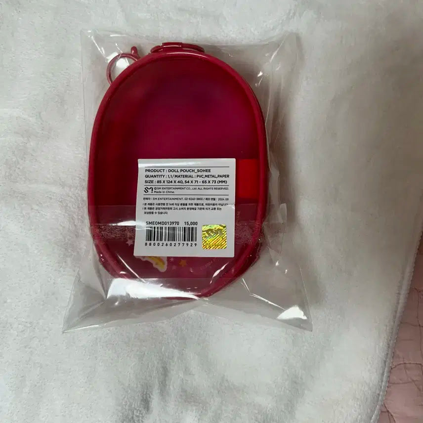 (새상품) 똘병이 파우치 소희 라이즈 인형 리라즈 굿즈
