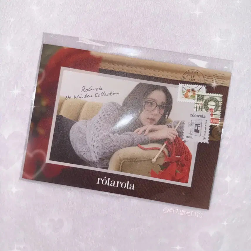 미개봉 로라로라 장원영 24winter 포카 2장 세트