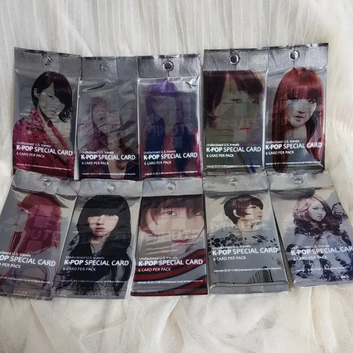 한정판 포미닛 K팝 스페셜 카드 세트 포카 미사용