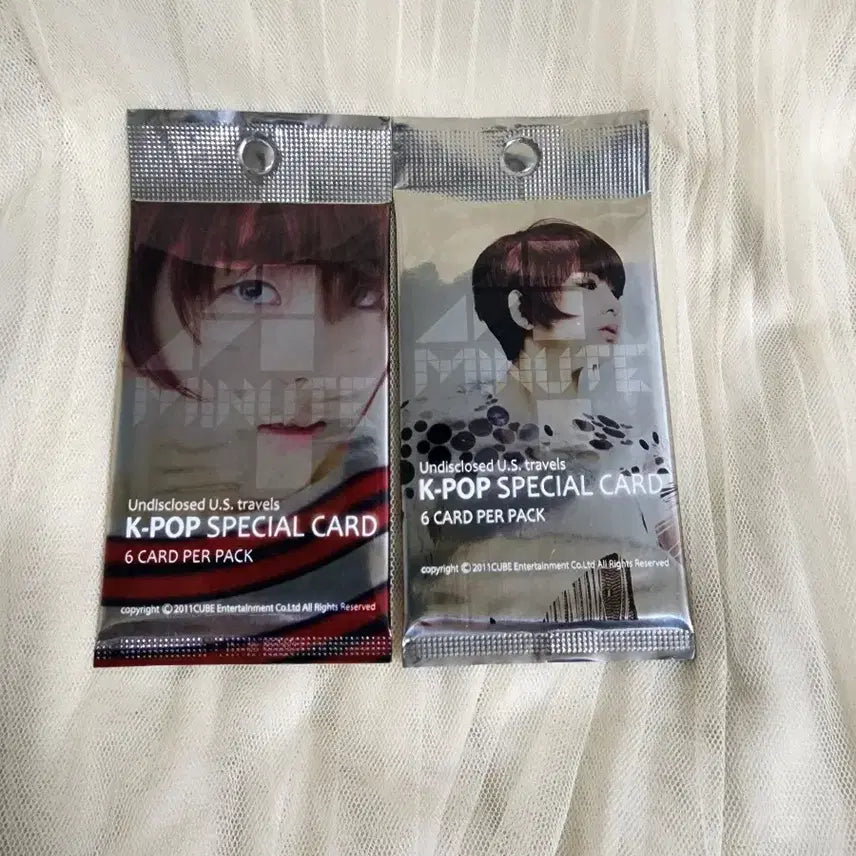 한정판 포미닛 K팝 스페셜 카드 세트 포카 미사용