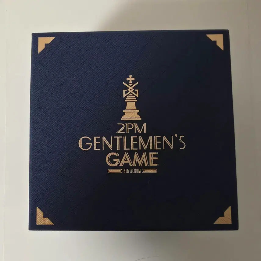 2PM 준호 GENTLEMEN'S GAME 앨범 준호한정반