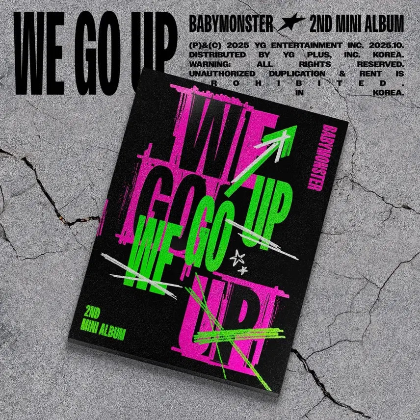 베이비몬스터 앨범 위고업 WE GO UP 미개봉
