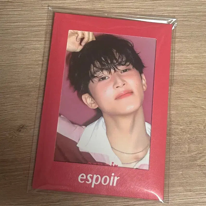 에스쁘아 nct 마크 포카 세트 미개봉 엔시티 마크