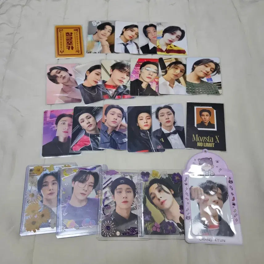 몬스타엑스 임창균 아이엠 IM 포카 38장 및 바인더, 스티커 등 비공굿