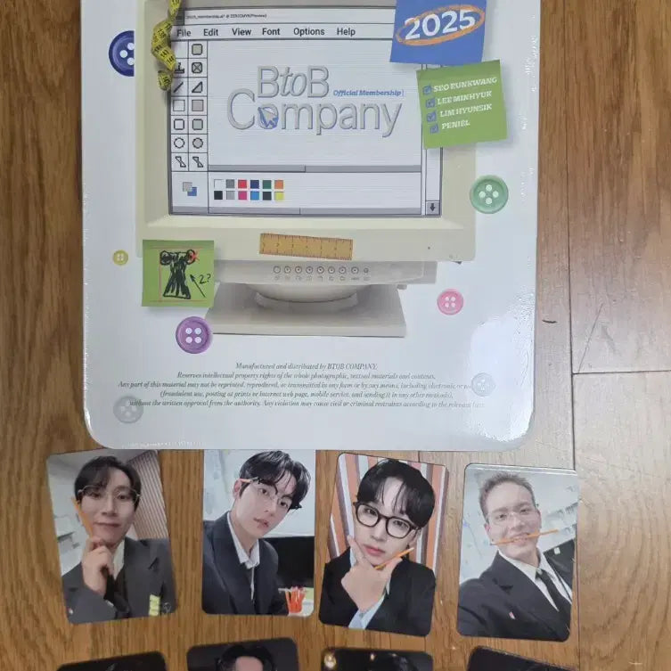 (미개봉) 비투비 팬키트 포카포함 비투비 컴퍼니