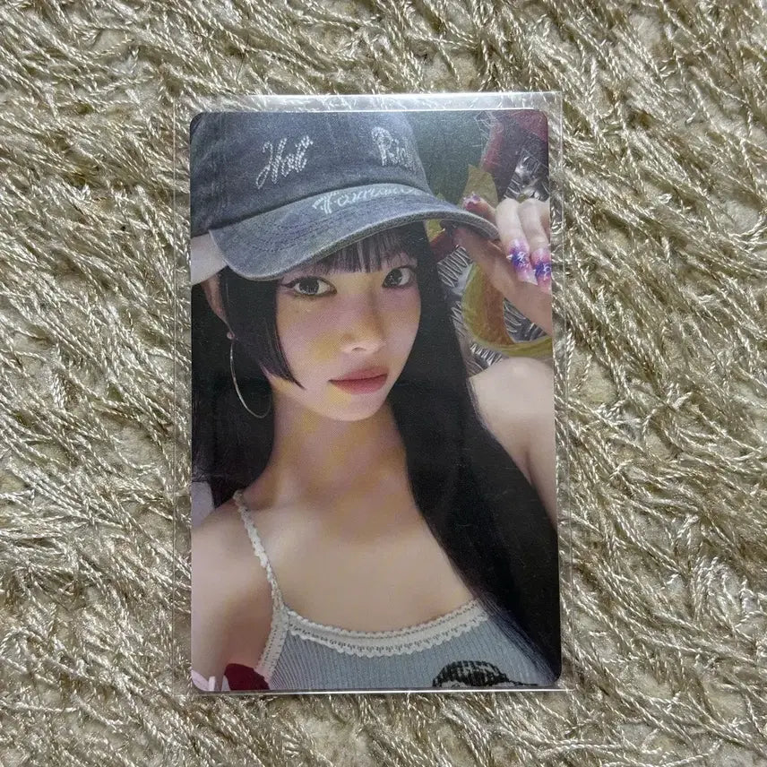 르세라핌 홍은채 은채 스파게티 위버스 특전 포카 포토카드 미공포