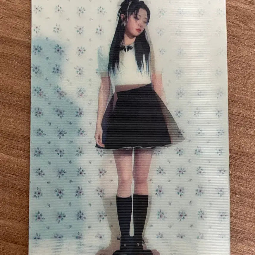 르세라핌 언포기븐 렌티큘러 포카 허윤진