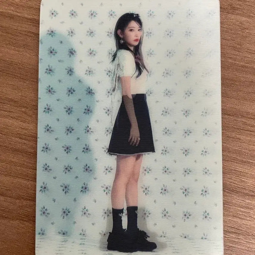 르세라핌 언포기븐 렌티큘러 포카 사쿠라