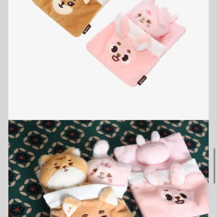 데이식스 day6 데니멀즈 쁘띠멀즈 쁘쁘멀 인형 파우치 굿즈 양도