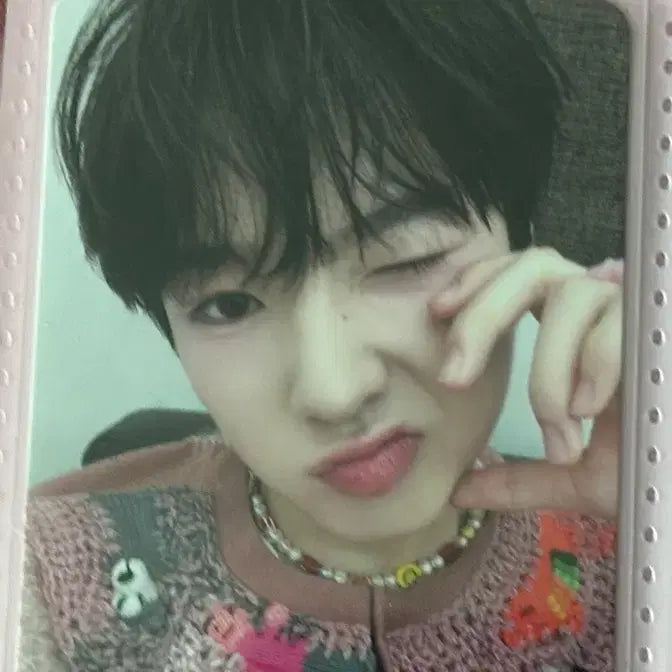 엔시티 위시 사쿠야 nct wish 엠디 포카 팔찌