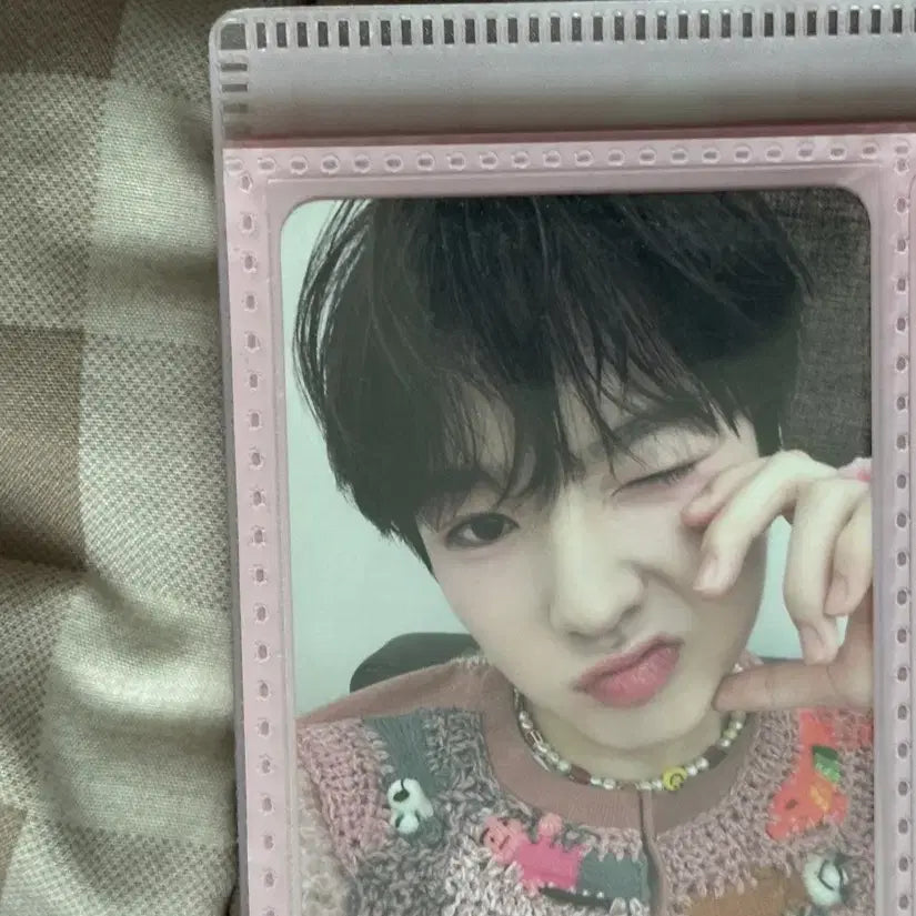 엔시티 위시 사쿠야 nct wish 엠디 포카 팔찌