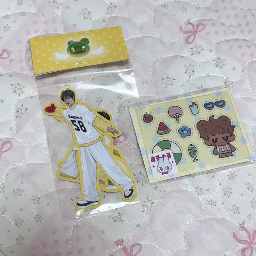 엔시티 해찬 서계님 마루님 스티커 굿즈 일괄 조각 옷입히기 통판