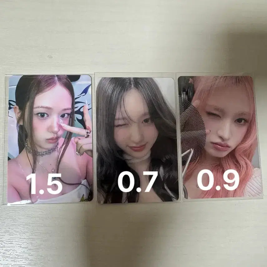 아이브 일본 도쿄 회장한정 / A!SMART 특전 포카